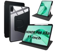 Lemxiee Funda para Honor Pad X8a Cover,Funda Protectora con Soporte Plegable/con Ranura para bolígrafo,Funda de Cuero PU + acrílico Transparente para Honor Pad X8a 11" 2024 Case