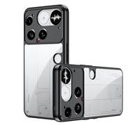 Lemxiee Funda para Nothing Phone 3 Case con Antihuellas/Antivibración/Antideslizante Funda de Silicona Flexible + Acrílico Esmerilado