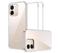 Lemxiee Funda para OPPO A6 & A6T Pro & A6S 4G&5G Case + [2 Pieza] Cristal Templado para OPPO A6 & A6T Pro & A6S 4G&5G Protector Pantalla Vidrio Templado Funda Transparente