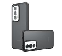 Lemxiee Funda para OPPO Reno 12 Pro Cover,Antihuellas/Antivibración/Antideslizante Funda de Silicona Flexible + Acrílico translúcido Esmerilado para OPPO Reno 12 Pro Case