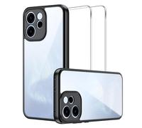 Lemxiee Funda para OPPO Reno 15 F & 15 FS Case + [2 Pieza] Cristal Templado para OPPO Reno 15 F & 15 FS Protector Pantalla Vidrio Templado Funda Transparente