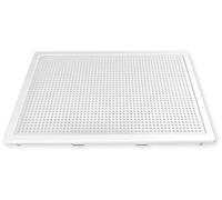Lena 35021 mosaico steckspiel accesorios steckplatte, ranuras Tabla (unidad, base para ranuras mosaico, placa para mosaico Conector tamaño: 28 x 2,3 x 19,5 cm, mosaico placa para niños a partir de 3 años, color blanco