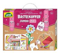 Lena- Jumbo Pastel Artesanía Set, Multicolor (SiMM Spielwaren GmbH 42664)