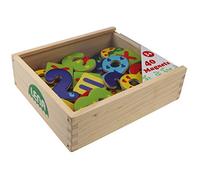 Simm- Números y Aritmética Señales Madera Caja, Multicolor, 40.0 Unidad (65824)