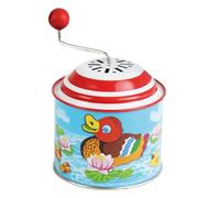 LENA Bolz 52761 - Caja de música (10,5 x 7,5 cm), diseño de Patos pequeños, Multicolor
