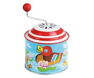 LENA Bolz 52761 - Caja de música (10,5 x 7,5 cm), diseño de Patos pequeños, Multicolor