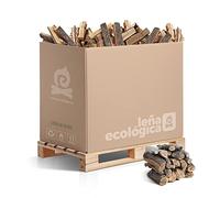 LEÑA ECOLÓGICA Leña de Olivo para Chimeneas, Estufas, Barbacoas y Hornos de Asar. 0,4m3 de leña de Olivo Troncos de leña Medianos 30-40CM Alta Durabilidad Gran Poder calorífico