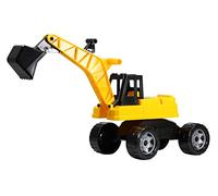 Lena Excavadora Gigante Starke, Excavadora Pala con 2 Ejes de Acero, 70 cm, vehículo excavador para niños de hasta 25 kg máx.