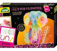 Lena® Flores de Purpurina, un Ramo de Tul Que Nunca se Marchita, Hecho con Tul, Pajitas de Papel y Limpiapipas