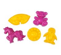 Lena- Juguetes de Arena, Multicolor, 5 Piezas (SIMM Spielwaren 05403)