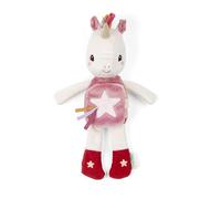 Lena la Unicornio - Peluche con Imagier (26 cm), Color Rosa