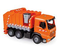 Lena- Mercedes-Benz Camión Juguete, Color Naranja/Plata (SiMM Spielwaren GmbH 02168)