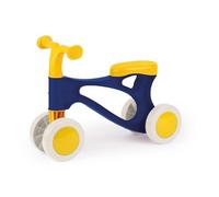 LENA® My First Scooter Azul-Amarillo - Patinete Infantil Desde 18 Meses, para Interior y Exterior, 48 cm, Ejes de Acero galvanizado de 6 mm, Certificado TÜV & GS, Made in Europe