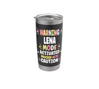 LENA Personalized Women's Gift Custom LENA Vaso térmico de acero inoxidable de doble pared