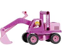 Lena- Excavador Juguete, Color Rosa/Rosado (SiMM Spielwaren GmbH 04102)
