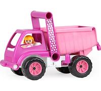Lena- Kipper Volquete Juguete, Color Rosa/Rosado (SiMM Spielwaren GmbH 04101)