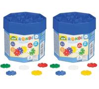 Lena Simm 35945 - Juego de construcción (170 Piezas, 25 mm) (Paquete de 2)