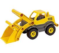 SIMM Spielwaren Lena Eco Active Bulldozer-Juguete para niños, asa de fácil Agarre y Cabina Abierta, construcción súper Resistente para una acción Real (cavar en el, Color Amarillo/Negro/Gris (4212)