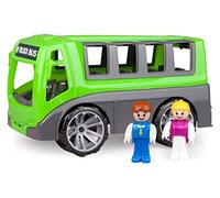 Lena- Variety Autobús Juguete, Color Gris/Verde, Large (SiMM Spielwaren GmbH 04454)