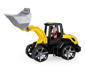 Lena - Truxx Pala Cargador Juguete por 2+ Años Niños, Amarillo/Negro