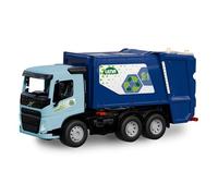 Lena® WORXX Camión de Basura Volvo FMX - Camión de Juguete de 52 cm con Mecanismo de elevación, 3 Ejes de Acero, Certificado TÜV, Desde 3 años, para Interior y Exterior, Fabricado en Europa