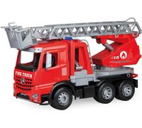 Lena Worxx Coche de Bomberos Mercedes Benz Arocs 49cm Camión Carro
