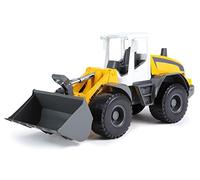 Lena Worxx Liebherr L538 Robusto Cargador Juguete por 3+ Años Niños, Amarillo