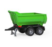 Lena WORXX Remolque - Juguete para Tractor con Hueco basculante y portón Trasero, Ejes de Acero galvanizado de 5 mm, para Deutz-FAHR Agroton 7250 TTV, Interior y Exterior, para niños a Partir de 3