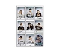 Lenaeo Póster Stray Kids Music Collage Vintage para Habitación, Arte de Pared Estético en Lienzo, Póster para Dormitorio 30x45 cm (12x18 pulgadas)