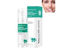 Lenaro Mousse - Lenaro Herbal Brightening Oral Repair Mousse, Lenaro Probiotics Bright Whitening Teeth Mousse, refresca el aliento y limpia profundamente los dientes (1 unidad)