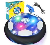 lenbest Balon Futbol Flotante - Juguetes Niños 3 4 5 6 7 8 9 10 Años - Recargable Pelota Futbol con Luces LED - Juegos de Futbol - Regalos para Niños Futbolistas - Regalos Niños 2 4 6 8 10 a 12 Años