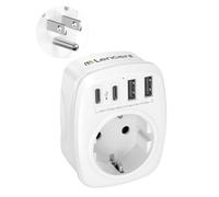 LENCENT Adaptador Enchufe Estados Unidos, Cargador Americano Viaje