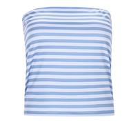 Lencería ajustada para mujer, camiseta sin mangas con tirantes en el interior, de algodón transpirable, ropa interior para uso diario, copa completa para debajo del vestido, azul, L