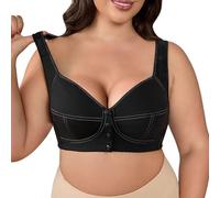 Lencería con Botones para Mujer. Sujetador Moderno sin Espalda. Cómodo. con Tirantes Ajustables y Copas Ajustables. Sujetador sin Costuras. Gracia Que se Siente
