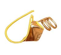 Lenceria Hombre - G-Strings Ropa Interior De Lencería Sexy para Hombres Calzoncillos Invisibles Sin Rastro Íntimos De (Yellow One Size)