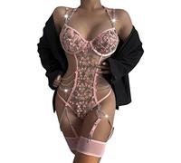 Lencería Mujer Sexy Erótico Lencería Sexy Mujer Hot Tanga Abierto Lingerie Body Eróticos Traje Ropa Interior Encaje Para Picardias De Rejilla Conjuntos Y Atrevida Estampados Babydoll Xxl Roupa Mulher