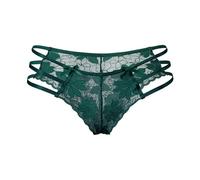 Lenceria Mujer Sexy - Ropa Interior Mujer Tanga Bragas Sexy Tanga Encaje Palabra Pantalones Calzoncillos (Green XL)