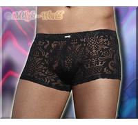 Lencería - Pantalones/Shorts En Ausbrenner-Optik Negro