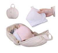 Lencería Portátil - Sistema Inteligente de Gestión de Salas, Cubo de Embalaje de Viaje | Bolsa de Ropa Interior, Organizador Multicapa, Bolsa de Almacenamiento para Ropa Interior De Tela, Ideal Para