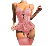 Lencería Sexy Mujer Hot Tangas Sexy Para Mujer Conjunto Lingerie for Women Lenceria Traje Eróticos Body Conjuntos Picardias Elegante Ropa Interior Provocativa Erótico Suave Femenina Tanga 7Xl Abierto