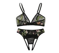 Lenceria Sexy Mujer para Sexo Picardias Erotismo Tanga Erotico Sensual Bragas Negro Encaj Elegante para Sexo Sexy Abierto Medias con Liguero Ropa Mono Underwear