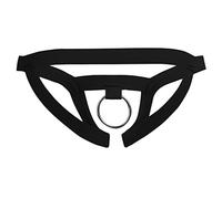 Lencería sexy para mujer, ropa interior de cuerda G, moda Sretch Micro Briefs Espalda para hombre, Negro , talla única