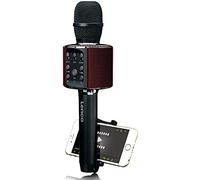 Lenco bmc-090 - micrófono para karaoke, bluetooth v4.2, con soporte p