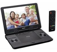 Lenco BRP-1150 - Reproductor de DVD portátil de Blu-ray y Blu-ray (pantalla TFT giratoria de 11,5", 1024 x 600 píxeles, batería integrada, con adaptador de red y de coche, entrada USB
