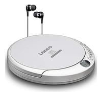 Lenco CD de 201SI Lenco CD de 201SI Reproductor de CD/MP3 Player it Anti Schock y función de Carga Color Blanco