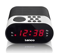 Lenco CR-07 Color Blanco Radio reloj