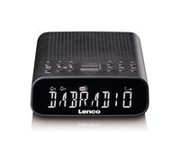 Lenco cr-606bk - radio despertador compacto con dab+/fm, bluetooth® 5