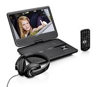 Lenco DVP-1010 10" 1024 x 600Pixeles Negro - Reproductor portátil (Negro, CD,DVD, NTSC,PAL, 25,4 cm (10"), 1024 x 600 Pixeles, 16:9)