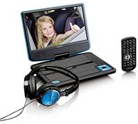 Lenco dvp-910bu reproductor de dvd portátil convertible 22,9 cm (9')