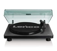 Lenco L-30BK Tocadisco - Tocadiscos (Tocadiscos de Tracción Por Correa, Semiautomático, Negro, 33.45 Rpm, Corriente al terna, 410 mm )
